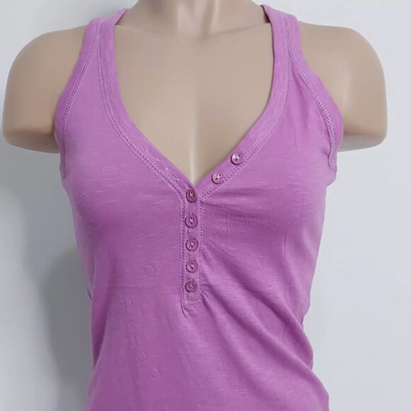 Bershka Casual Collection Womens Button-Up Tank Top - Picture 1 of 4